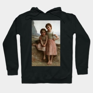 Sisters on the Shore by William-Adolphe Bouguereau Hoodie